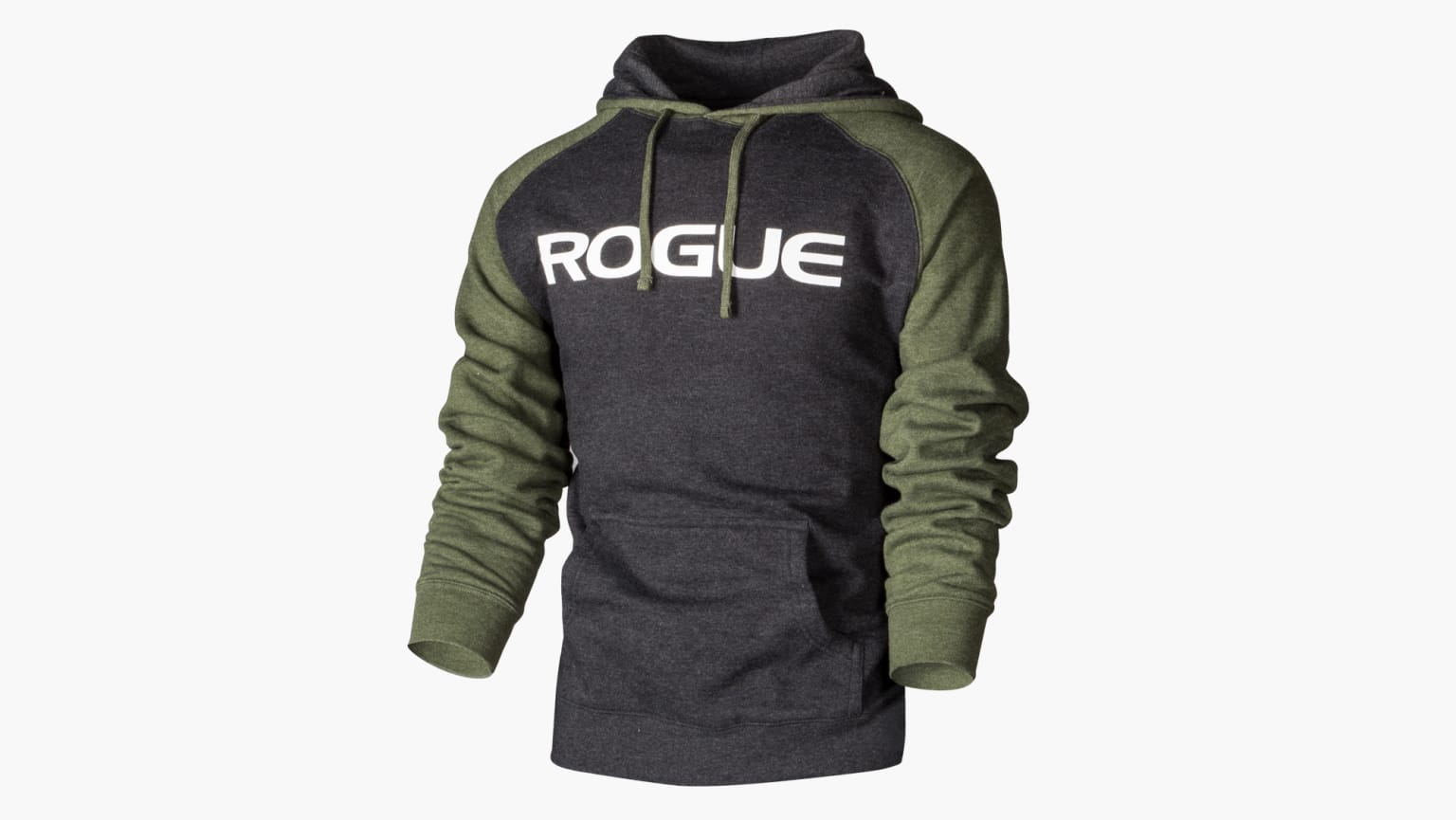 Rogue Midweight Basic Hoodie Heather Army S